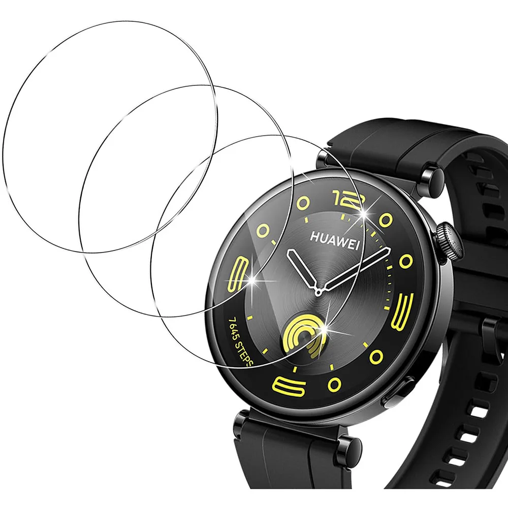 Premium Tempered Glass Screen Protector Set for Smartwatches (3-Pack)