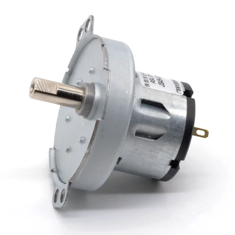 JS49-520 home appliance DC Reduction Motor micro electric 12V motor gearbox reductor smart folding-washing machine mini engine