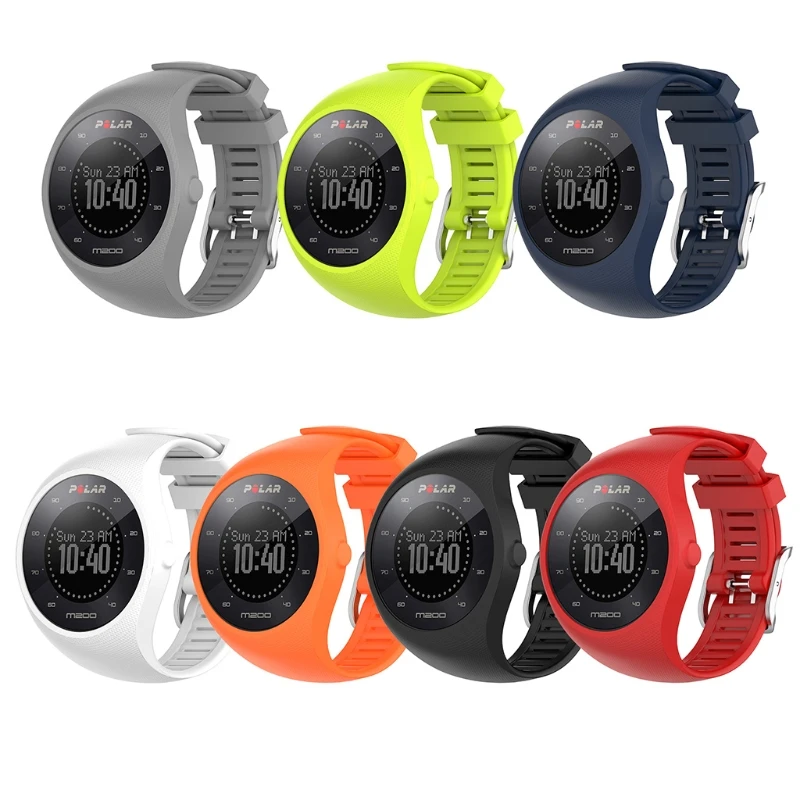 

M200 Bracelet Wristband Silicone Replacement Watch Band Wrist Strap for polar M200 Watch