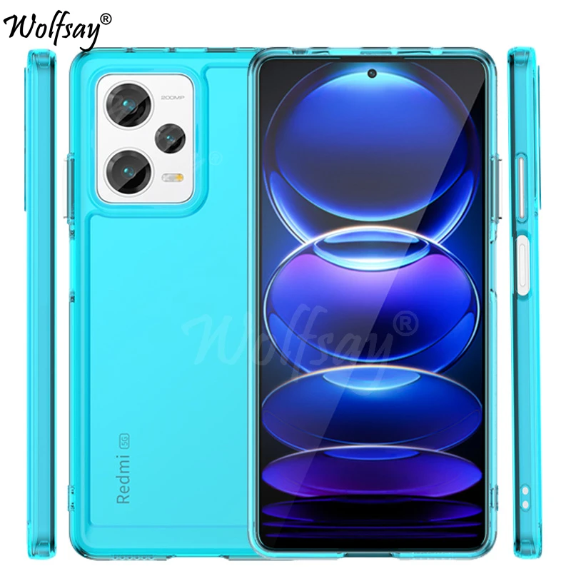 Custodia Trasparente Per Redmi Note 12 Pro Plus 5G Custodia Trasparente Color Caramella Redmi Note 12 Pro Cover Per Redmi Note 12 Pro Plus Custodia 5G