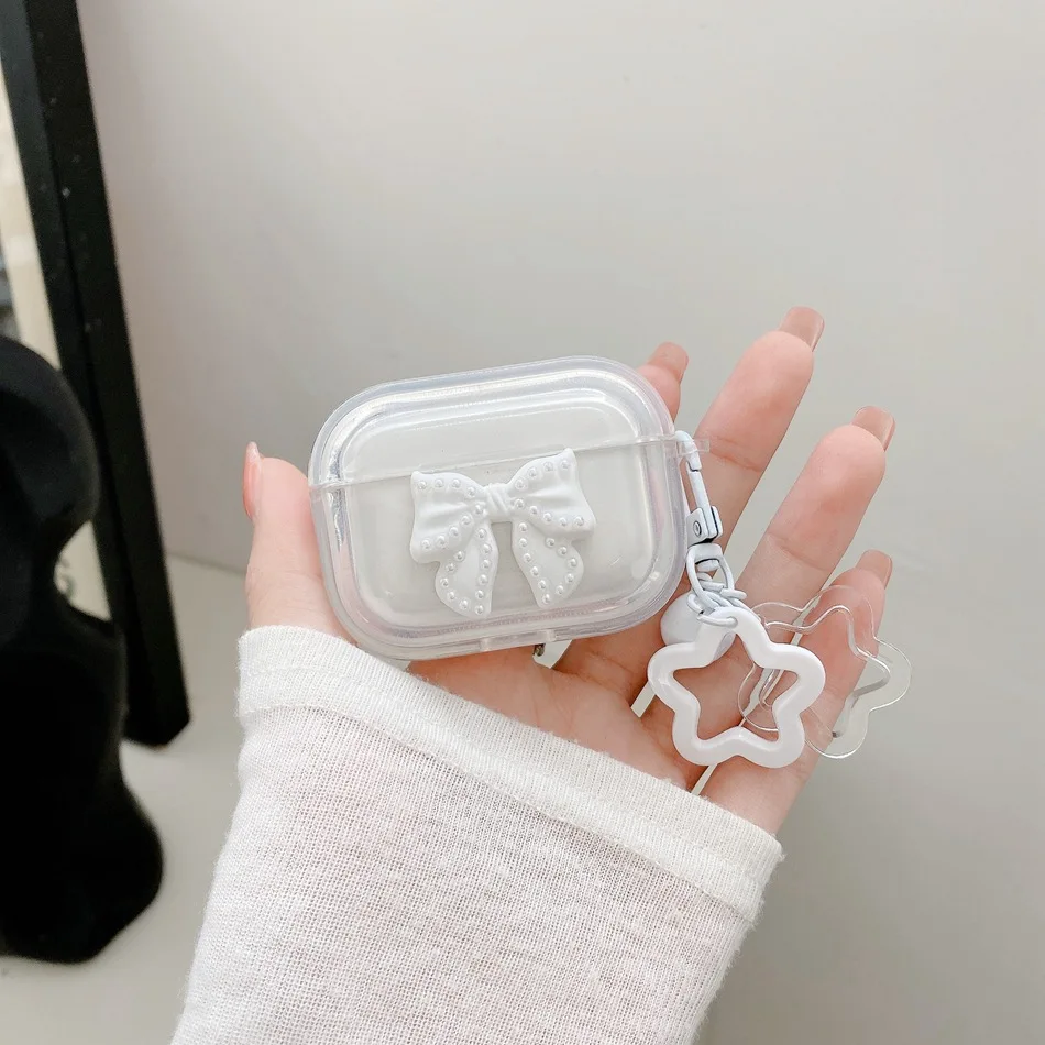 Fashionable Clear Silicone Earphone Case Cover