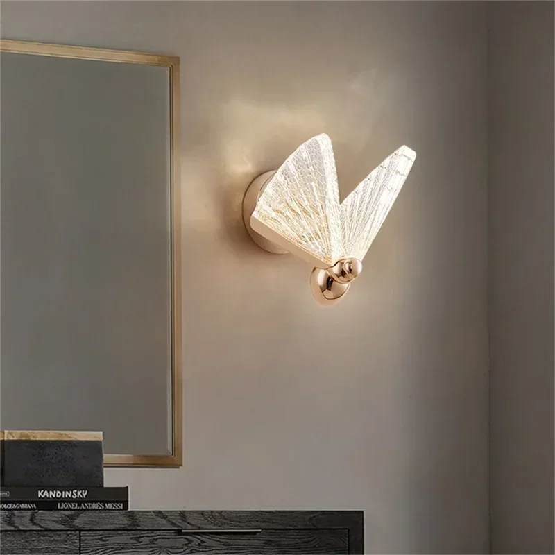 ASHER Nordic Creative Butterfly Wall Lights 3