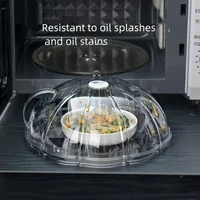 Couverture de micro-ondes résistante à la chaleur, protection anti-éclaboussures pour four et cuisinière, compatible lave-vaisselle, facile à nettoyer, indispensable pour la cuisine 1