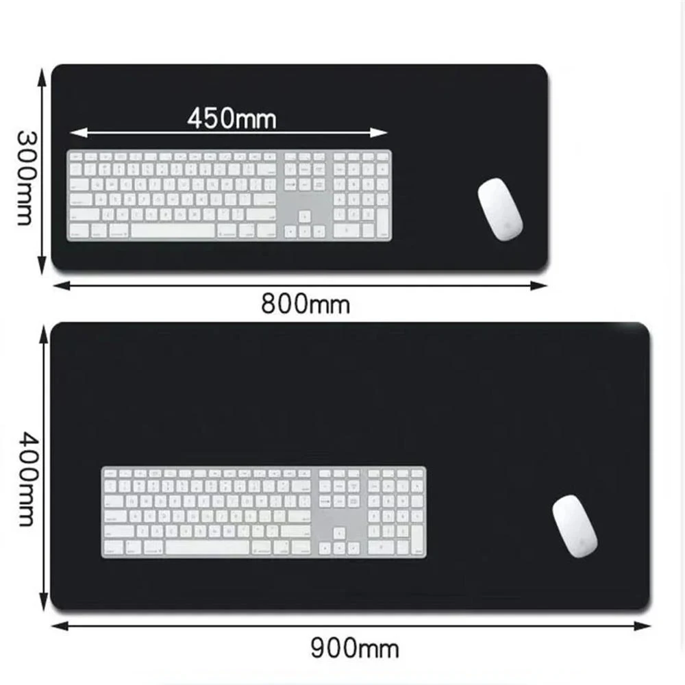 Mouse Pad Gamer Black Great Wave Art Mousepad XXL Mechanical Keyboard Pad Non-Slip Carpet Natural Rubber Big Mouse Mats 900x400 — view 6
