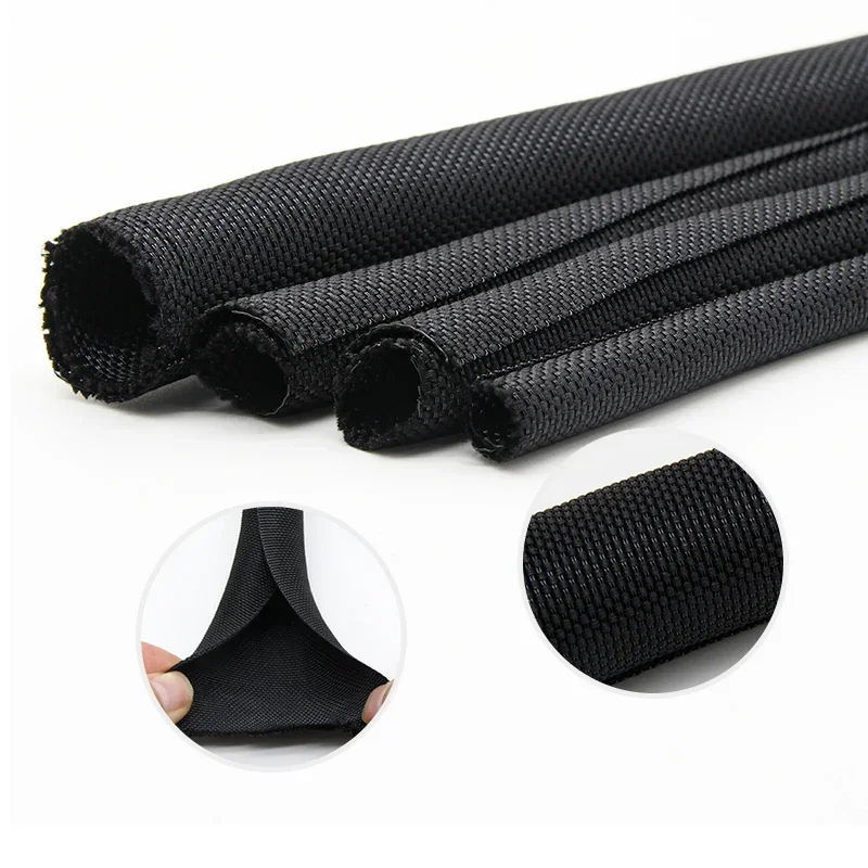 Latest Price In Bangladesh BD: Nylon 6mm Expandable Braided Sleeve For Wire Protection-1feet Length - Foto 8