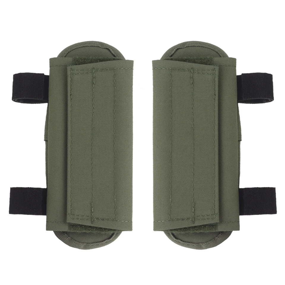 NEPAK 2 Pezzi Imbottitura Per Tracolla - Cuscinetto Spalla Antiscivolo Rimovibile, In Tessuto Oxford E Memory Foam, Per Zaini E Borse, Nero