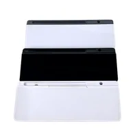 Desktop Whiteboard Storage Writing Board Tempered Glass Portable Desk Work Reminder Board Storage Message Board 2