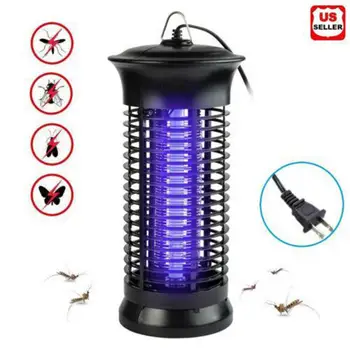 전기 모기 킬러 램프, 가정용 파리 벌레 트랩, LED UV 야간 조명, 모기 퇴치, 곤충 킬러, EU 미국 플러그