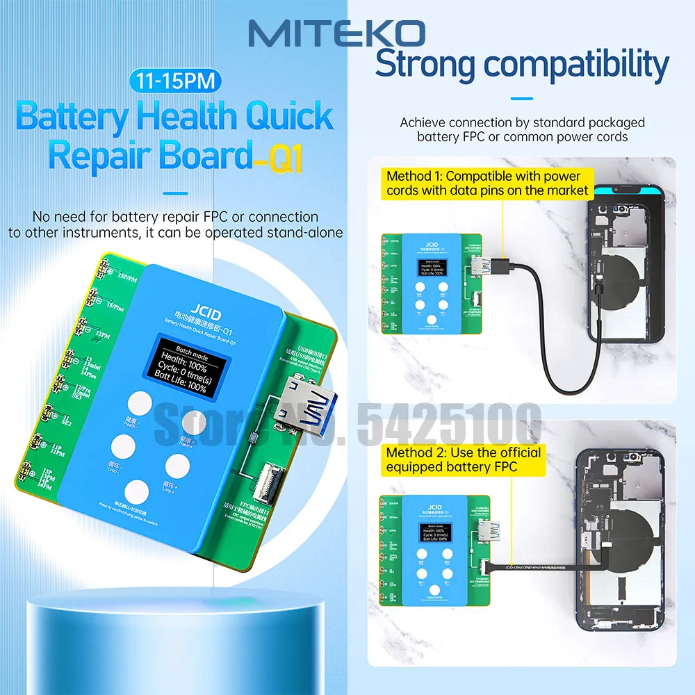 JCID JC Q1 Battery Health Quick Repair Board for iPhone 11