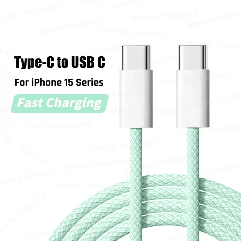 ตัวเลือกสินค้า สายชาร์จ USB-C ชาร์จเร็ว สำหรับ iPhone 15/16/17 Pro Max