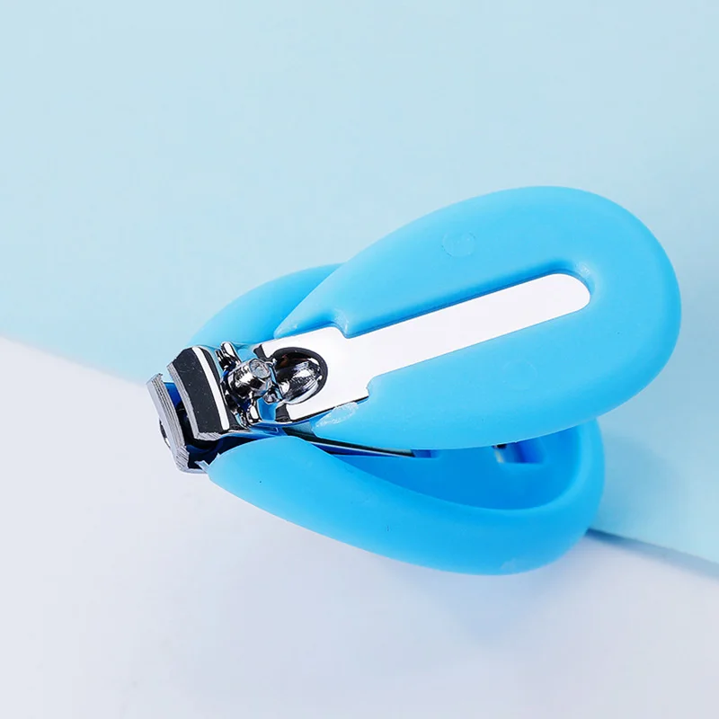 Baby Mini Nail Clippers Anti-fall Safety Infant Finger Toe Trimmer Nail Care Tools Kids Healthy Protector Baby Cutters Light