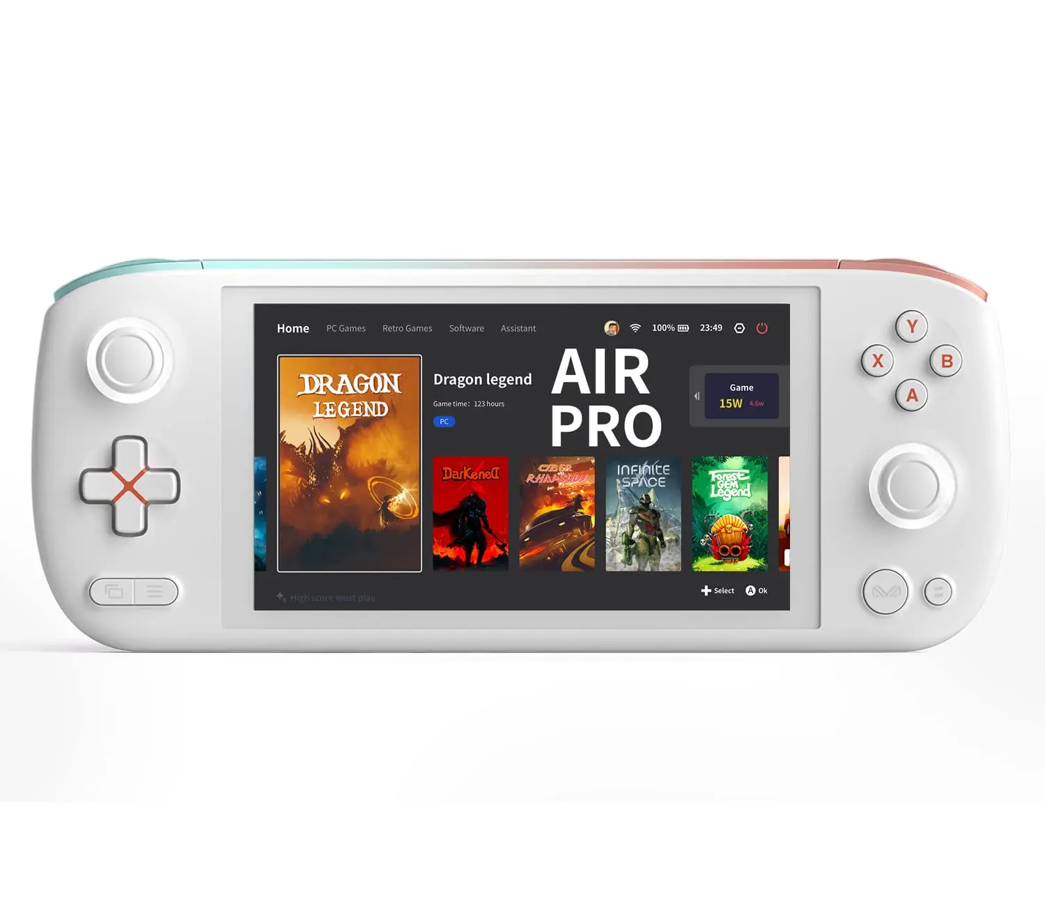 AYANEO Air PRO (AMD R5-5560U)- 5.5 Inches OLED Handheld PC Game 