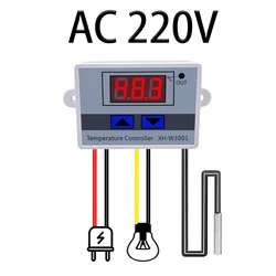 Digital Control Thermostat Switch & Thermoregulator (AC220V)