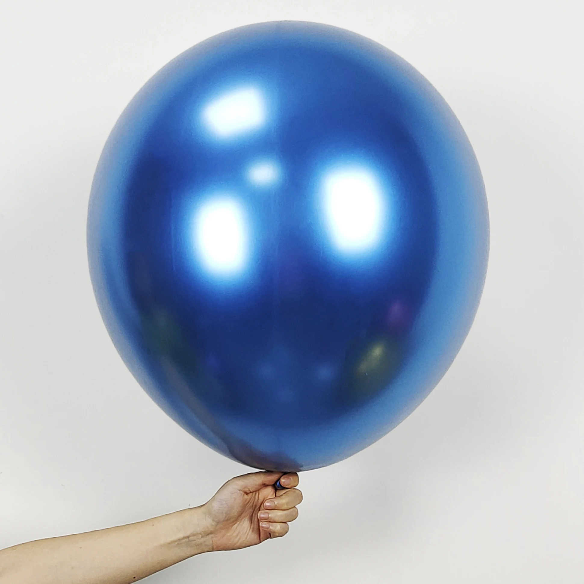 Globos grandes de látex cromado metálico de 18 36 pulgadas, dorados, blancos, para decoración de bodas, globos de helio, suministros para fiestas de feliz cumpleaños
