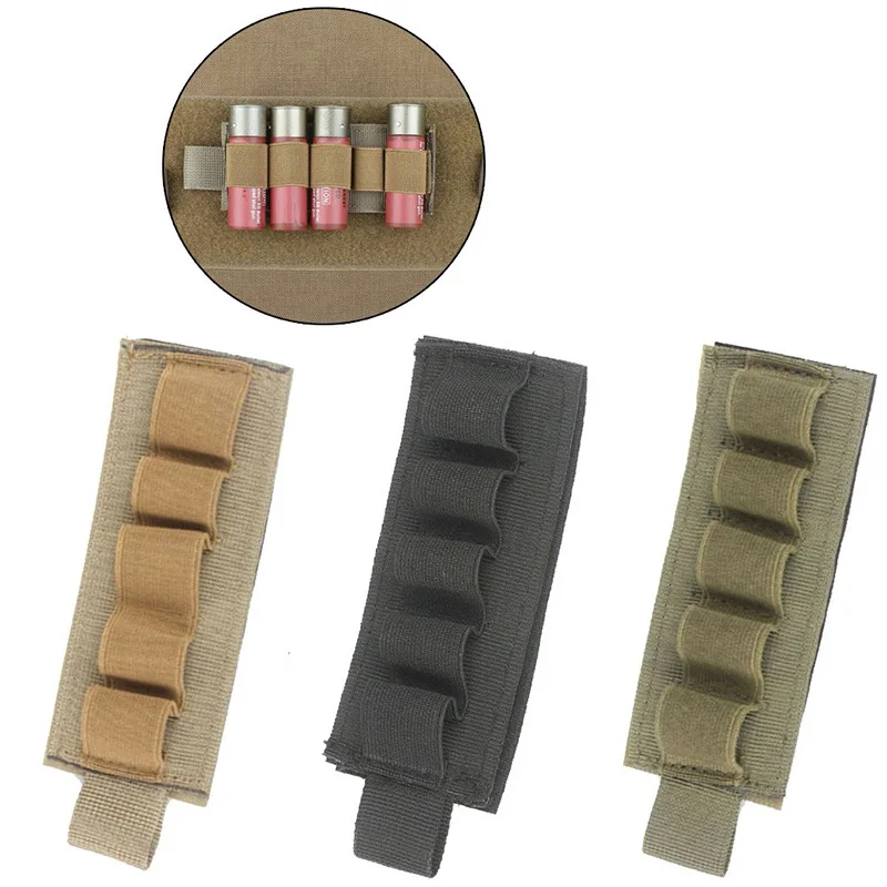 Nylon Shotgun Shell Holder for Hunting with Adhesive Backing