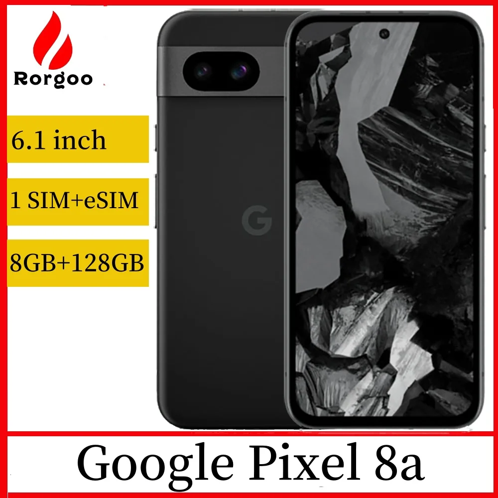 Google Pixel 8A 8a 5G Original 8GB RAM 128GB ROM Google Tensor G3
