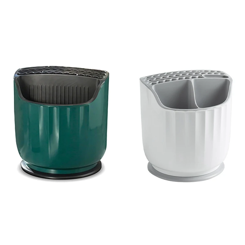 

Держатель для кухонной утвари, вращающийся держатель для кухонной утвари, прочный белый, экономия места