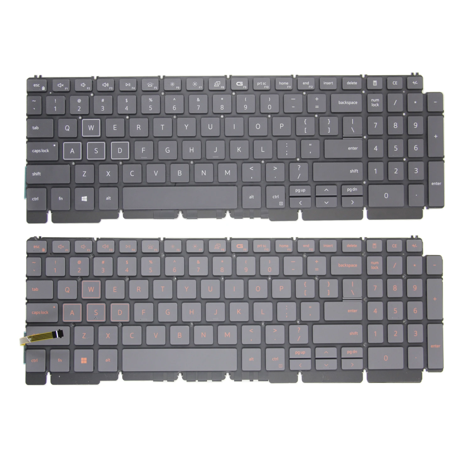 Teclado dos Eua para Dell G15 5510 5520 5525 5511 5505 5515 15pro5518 Inspiron 7500 7501 Vostro 3500 3501 5501 5502 Latitude 3510 - Imagem 5