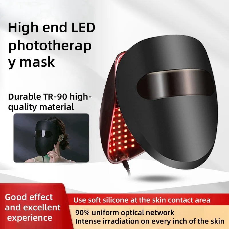 Rechargeable Facial LED Mask LED Photon Beauty Mask Skin Rejuvenation Home Face Lifting Whitening Skin Care Beauty