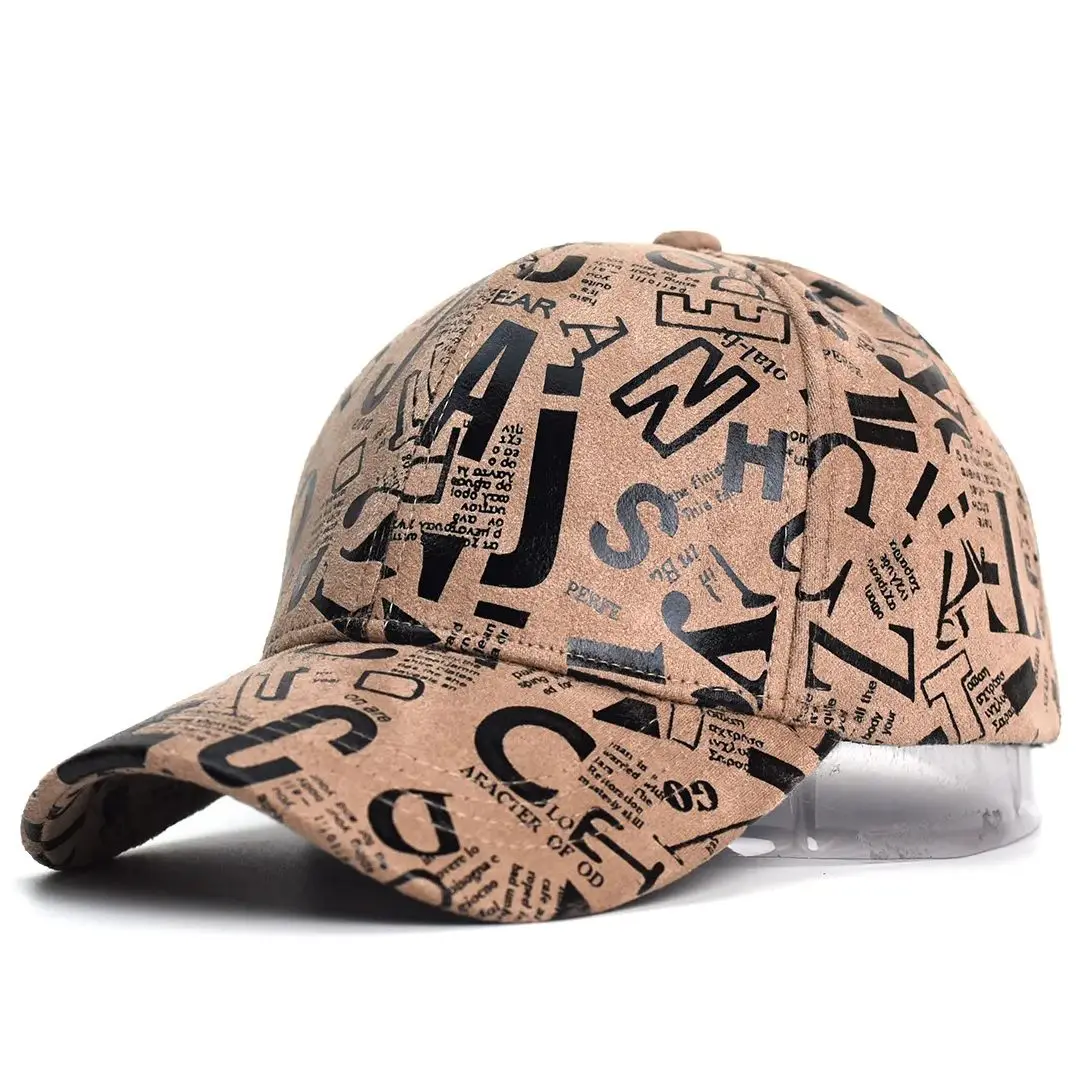 

Unisex Letter Geometry Printing Snapback Baseball Caps Spring and Autumn Outdoor Adjustable Casual Hats Sunscreen Hat