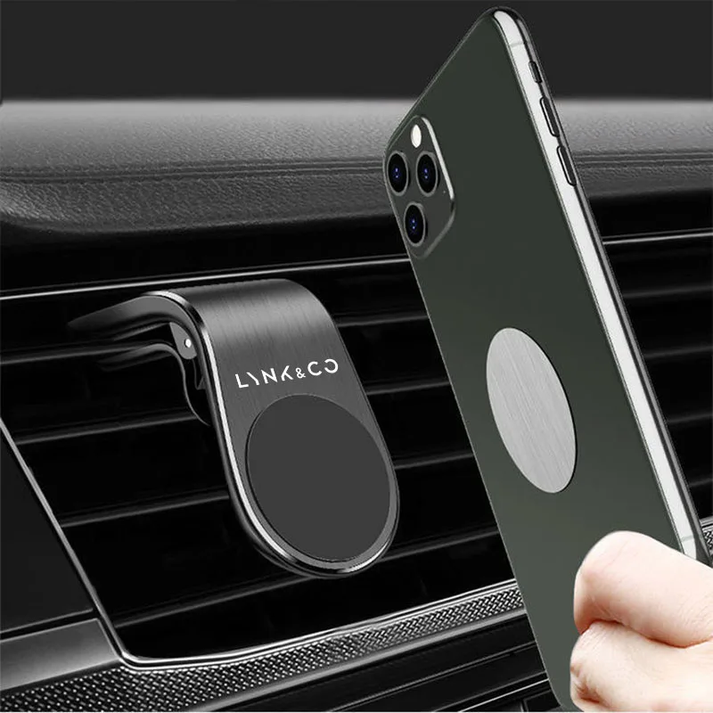 Car Mount Mobile Phone Holder Magnetic Adsorption Stable Bracket For Lynk&Co 01 05 09 02 Lynk Co 03 EM-F 06 Phev Accessories