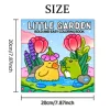 LITTLE GARDEN Bold-easy Patterns Coloring Book for Adults Cute Drawing Book Perfect Gift for Party and Birthday 2