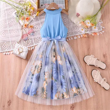 Dresses for School Kids Children's Girl's 2024 Children's Clothing New Children's Clothes 7 Vintage Dress vestidos para niñas 1