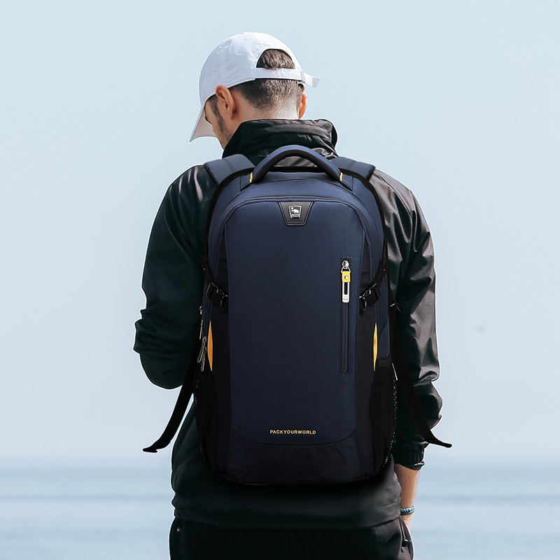  OIWAS Fashion Men's Backpack Oxford Laptop Bags Casual Student Waterproof SchoolBag Travel Large Capacity Bag For Teenager Women 