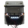 Aluminum Rod Lamp LED Light Spotlight for Tamiya 1/14 RC Truck Scania 770s 56371 56323 Actros Volvo Tractor Trailer LESU Tamiya 2