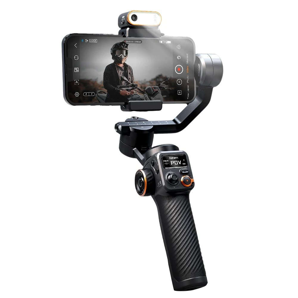 hohem iSteady M6 Kit 3-Axis Smartphone Gimbal Stabilizer Anti-shake Phone Vlog Gimbal 360&deg; Rotatable OLED Large Screen