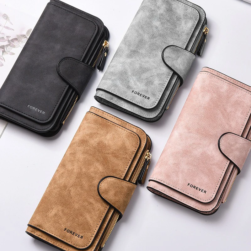 Elegant Butterfly Flower Women's Long Wallet with Card Slots, Coin Pocket & Phone Pouch – Ideal Gift