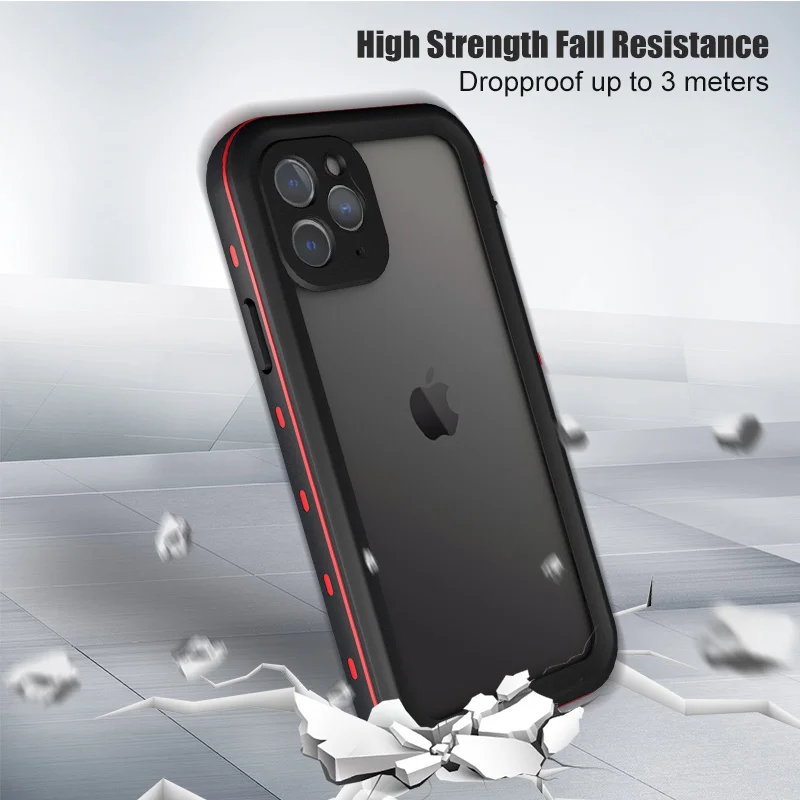 IP68 Waterproof Case for Coque iPhone 13 12 Pro Max on iPhone 11 11Pro X Xs Xr Water Proof Cover Sport 360 Protect iPhone12 Mini iphone 13 pro max case