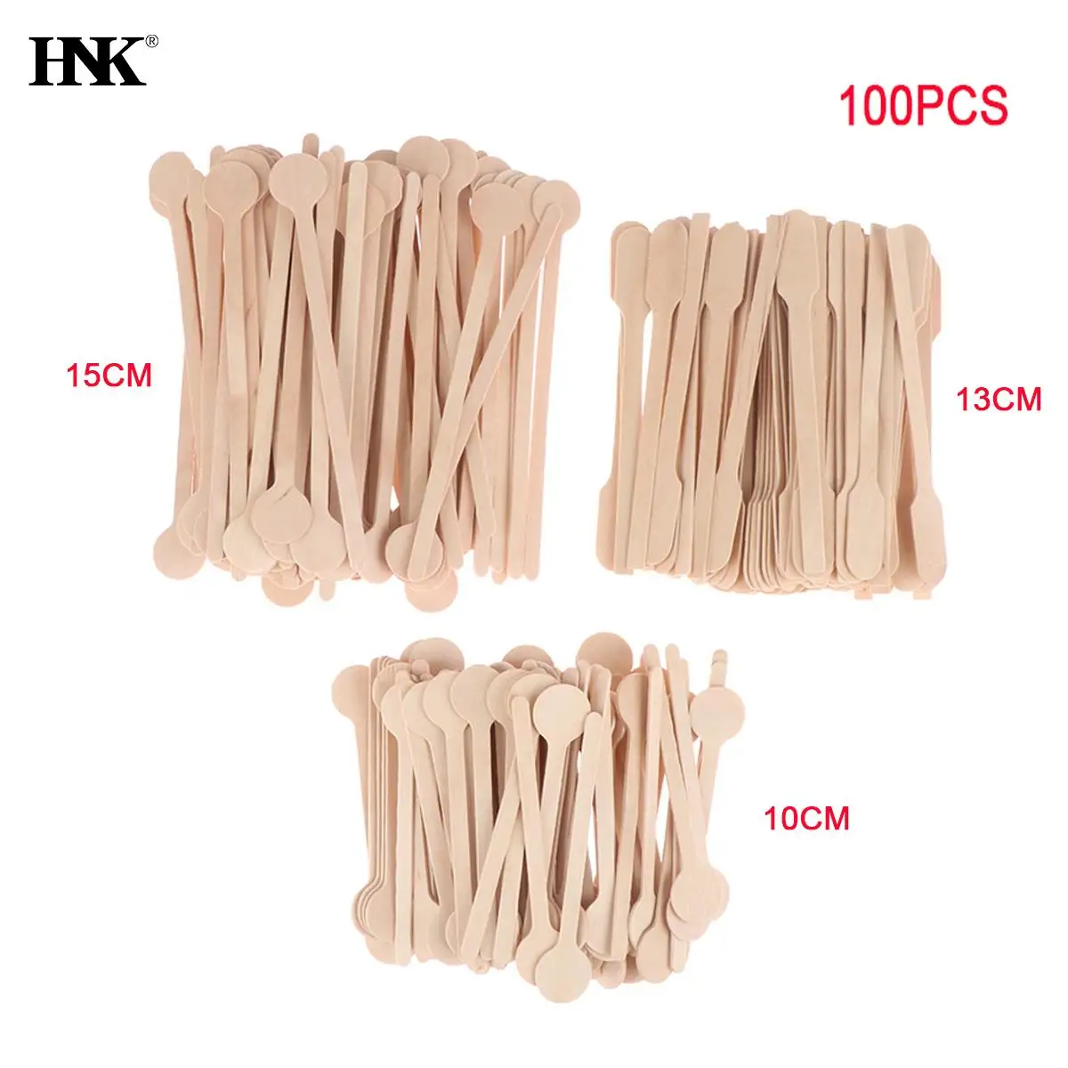 100pcs/pack Disposable Wooden Waxing Stick Wax Bean Wiping Wax Tool  Disposable Hair Removal Beauty Bar Body Beauty Tool - AliExpress