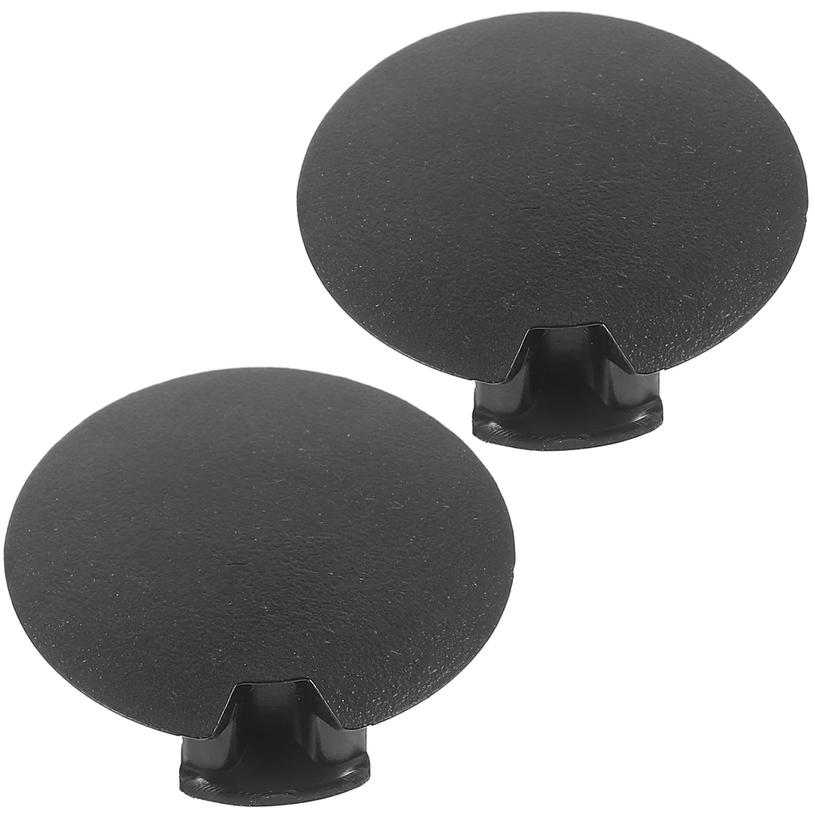 

2 Pcs Trailer Bumper Tube End Caps Rubber Plugs Accessories for Car Bumpers