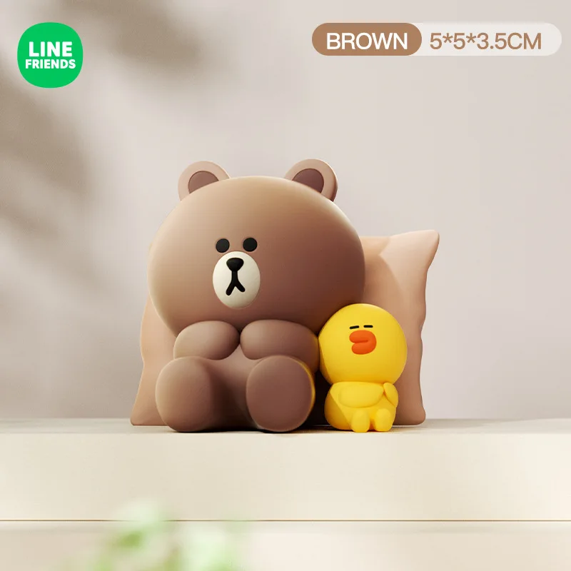 Adorable Cartoon Bear and Duck Car Dashboard Decor - Self-Adhesive Ornament