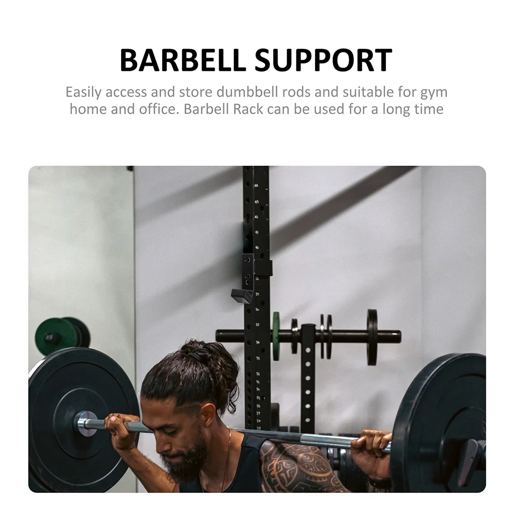Fitness Equipment Storage Rack Barbell Wall Mount for Commercial Use Gym Hanger Easy Installation