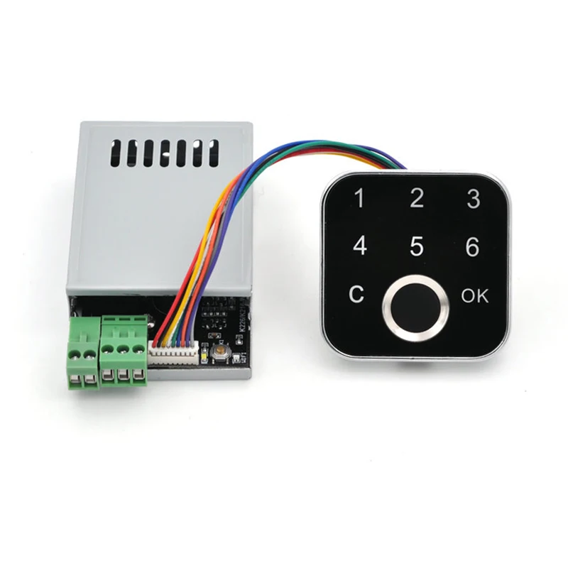 Fingerprint e Password Control Board para Door Access Control System Saída do Relé Admin Usuário K226 Mais G16 Dc1030v