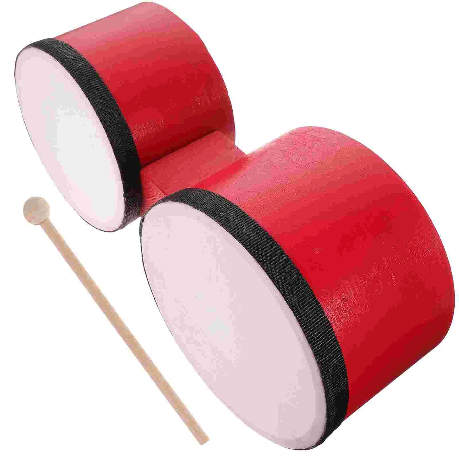 

1 Set of Children Bongo Drum Percussion Instrument Music Drum Toy for Kids