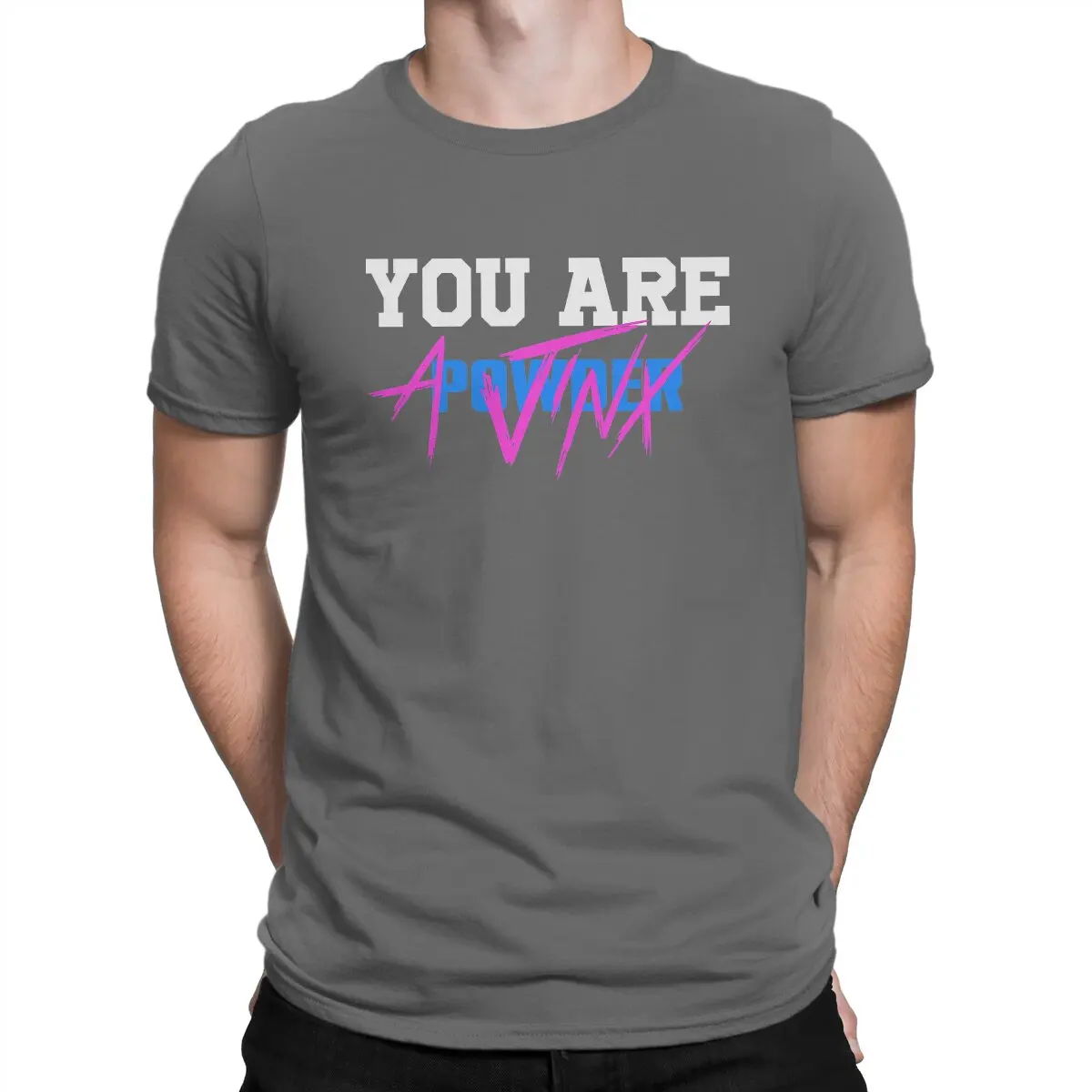 thumbnail image 1 of Camisetas para hombre "You Are a Jinx", de Arcane League of Legends, LOL Game, impresionante camiseta de manga corta con cuello redondo, de algodón, regalo, 1 of 7
