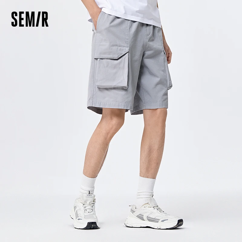 

Semir 2023 Summer New Loose And Comfortable Trendy Workwear Fashion Fifth Pants