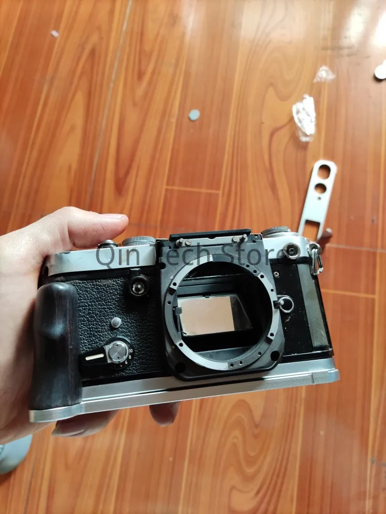 Ebano Legno Tipo L Staffa Treppiede Testa A Sfera Piastra Base Impugnatura Maniglia Per Nikon F2 Film Accessori Per Fotocamere Ultraleggero