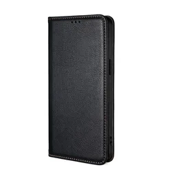 Luxury Wallet Cover Flip Case with Kickstand and Card Slot for OPPO R15 PRO (PCS - BK)