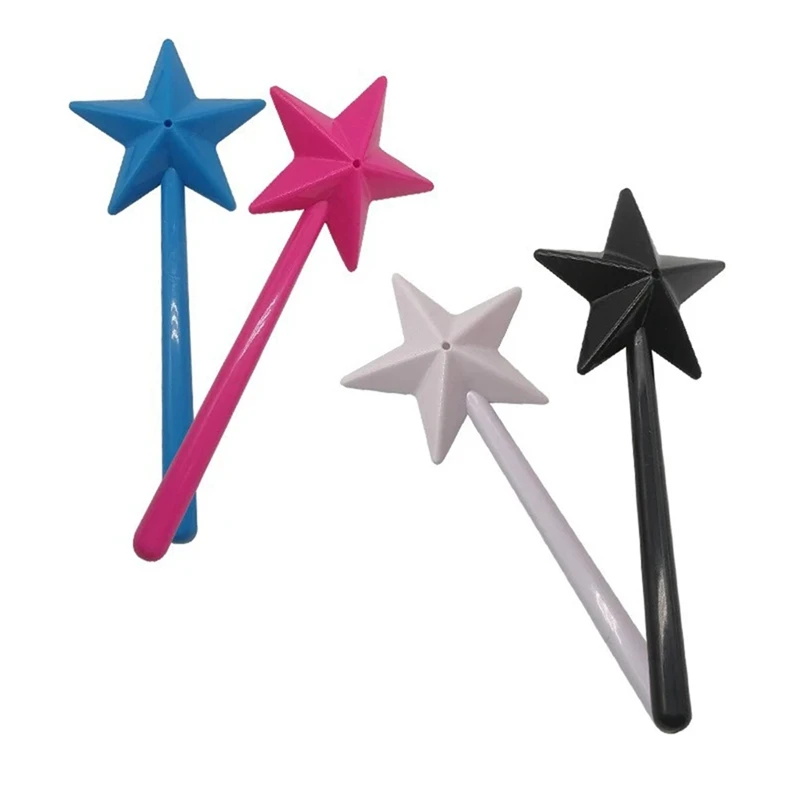 4 Piece Salt And Pepper Shaker Magic Wands Duo Plastic