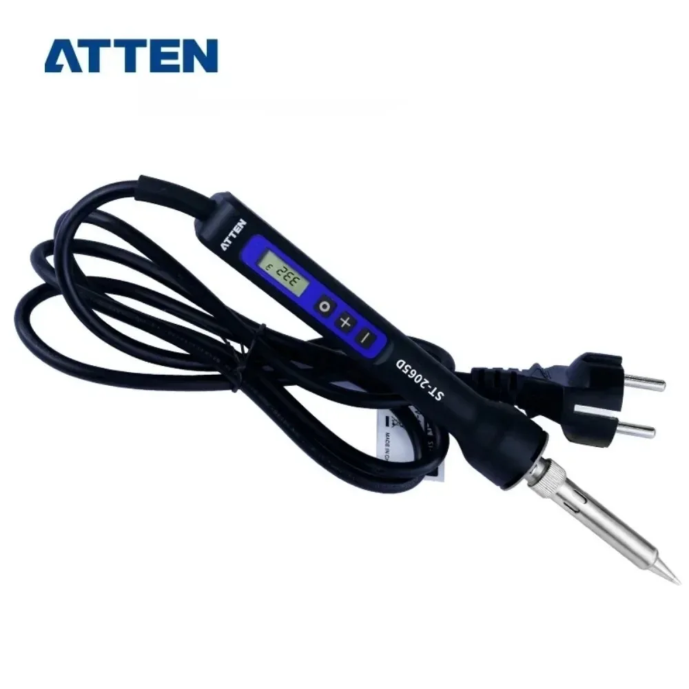 ATTEN 65W ST-2065D Electric Soldering Iron Station LED Digital Display Automatic Sleep Shutdown Temperature Adjustable 110V/220V 3