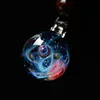 BOEYCJR Universe Glass Bead Planets Pendant Necklace Galaxy Rope Chain Solar System Design Necklace for Women Christams Gift 1