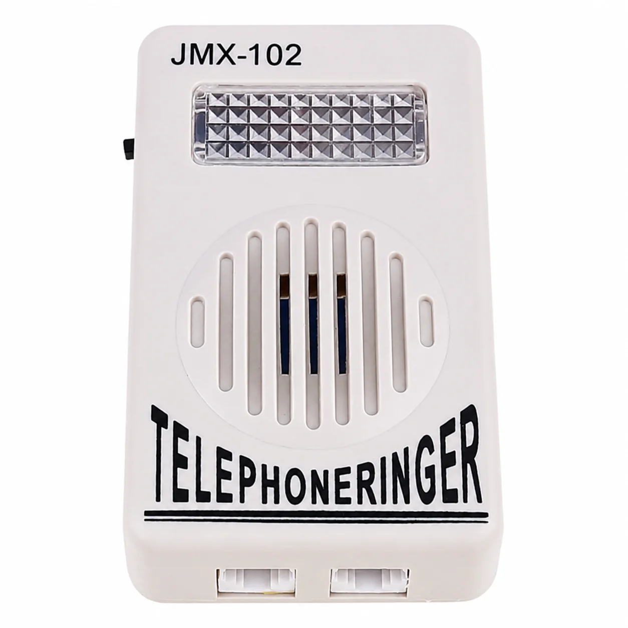Loud Flash Telephone Ring Amplifier with Adjustable Volume Control for Hearing-Impaired Seniors