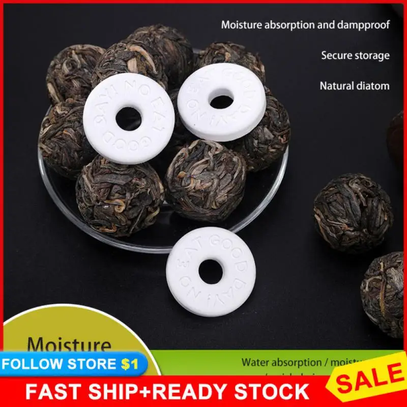Diatomaceous Earth Desiccant Damp Moisture Absorber Dehumidifier For Kitchen Clothes Food Storage Non-toxic Repeated Use