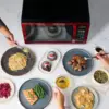 Microwave 1000 Watts, 1.1 cu ft - Microwave Oven With LED Lighting and Child Lock - Perfect for Apartments 5
