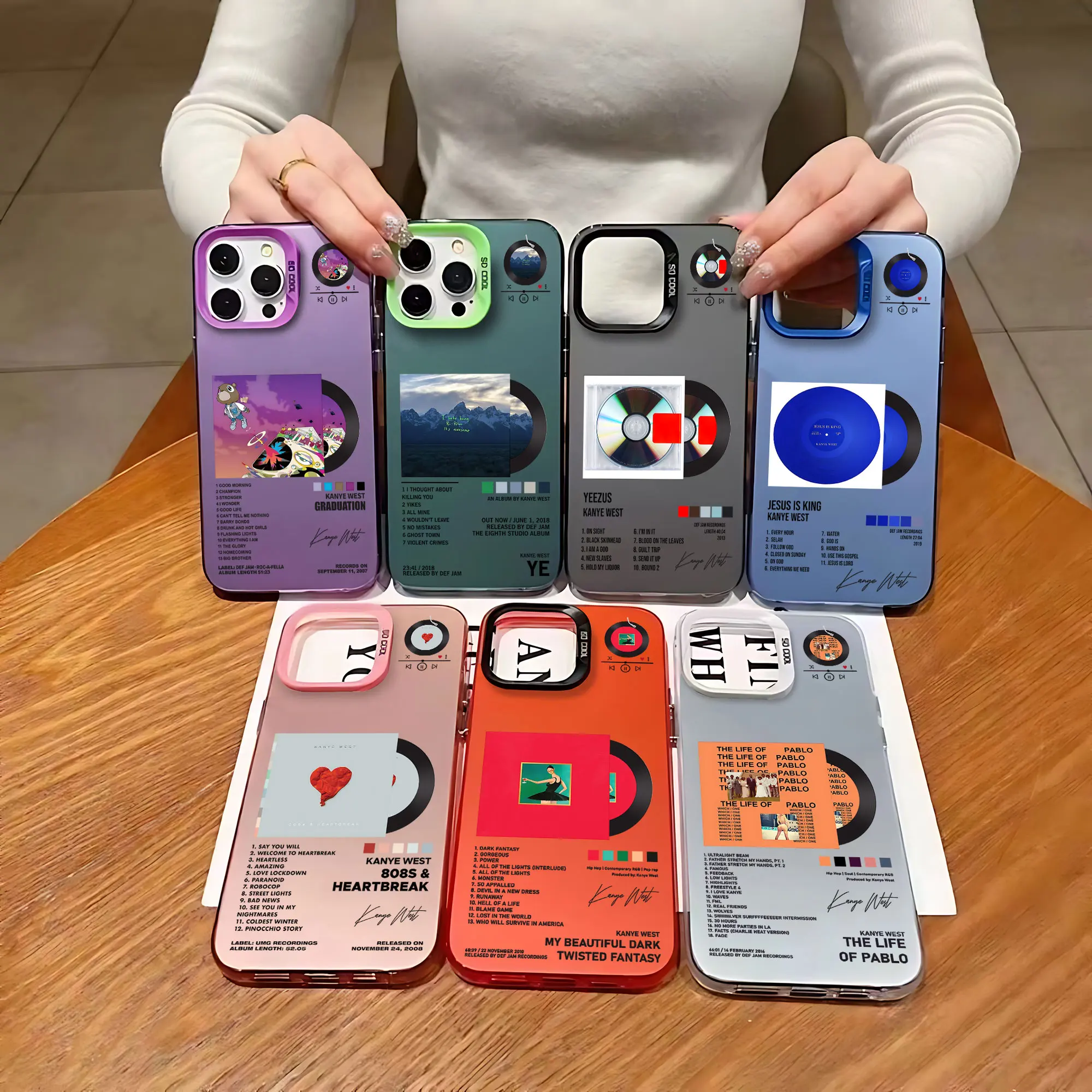 New Album Rapper Kanye West Phone Case For iPhone 16 15 14 13 12 11 Pro Max X XR XSMAX 8 7 Plus Candy Matte ShockproofCover - AliExpress 202192403 New Album Rapper Kanye West Phone Case For iPhone 16 15 14 13 12 11 Pro Max X XR XSMAX 8 7 Plus Candy Matte ShockproofCover - AliExpress 202192403