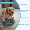 Slow Feeder Dog Bowls Slow Eating Pet Bowls Puzzle Anti-Gulping Interactive Bloat Durable Preventing Choking Healthy Dogs Bowl 6